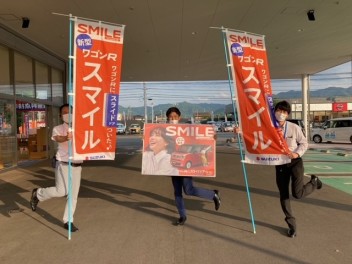 本日　新型　ワゴンRスマイル　発表！！！